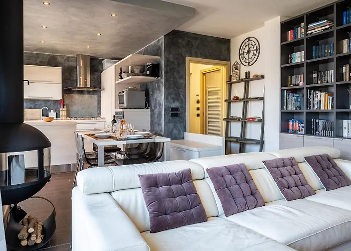 Mit Panorama-seeblick