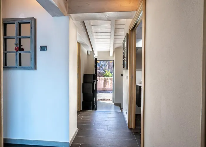 Mit Panorama-seeblick