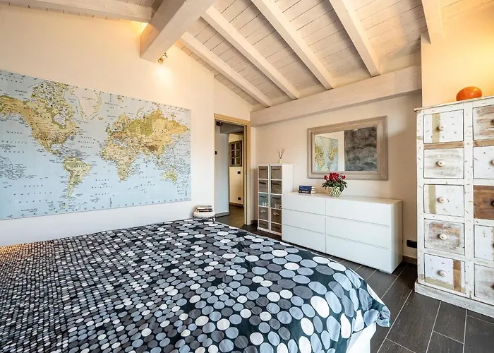 Mit Panorama-seeblick