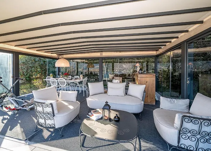 Mit Panorama-seeblick Casa de Férias