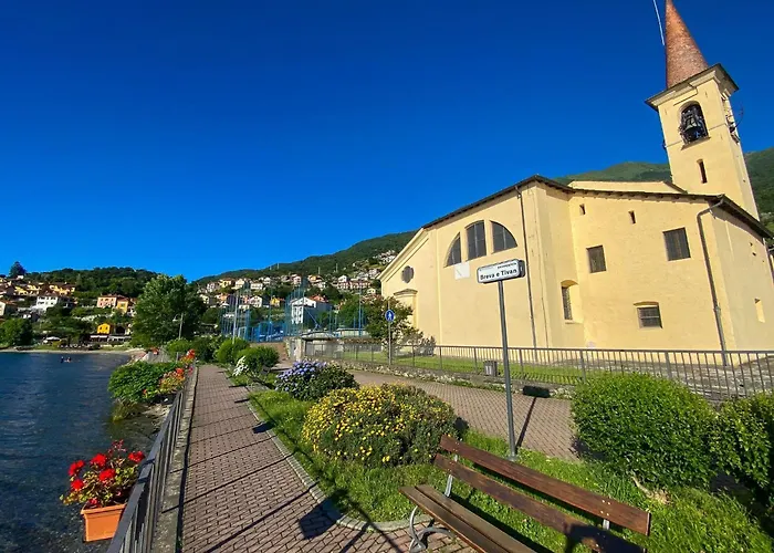 Mit Panorama-seeblick