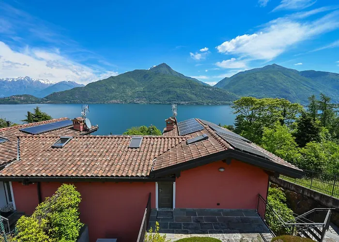 Mit Panorama-seeblick