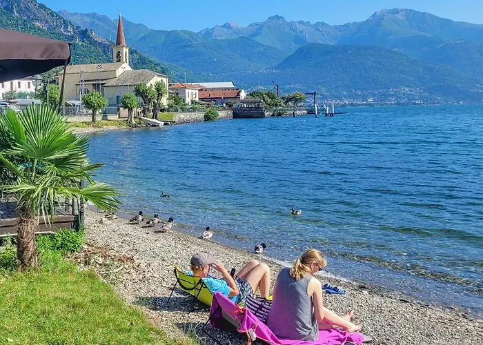 Mit Panorama-seeblick